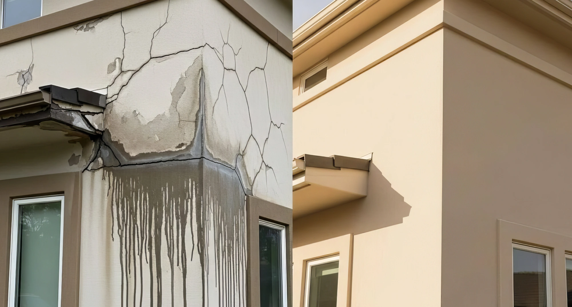Imagen de EIFS Moisture Intrusion Correction